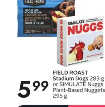 Sobeys Field roast stadium dogs offer