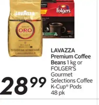 Sobeys Lavazza premium coffee beans offer