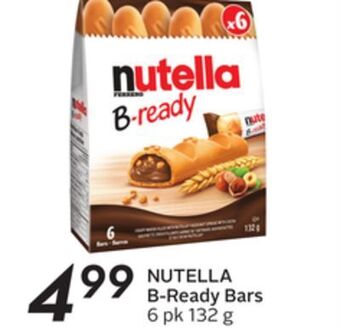 Sobeys Nutella b-ready bars offer