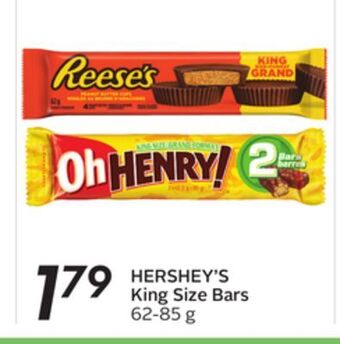 Sobeys Hershey's king size bars offer
