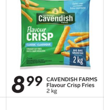 Sobeys Cavendish farms flavour crisp fries offer