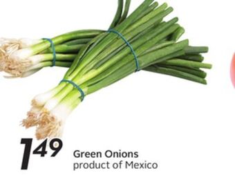 Sobeys Green onions offer