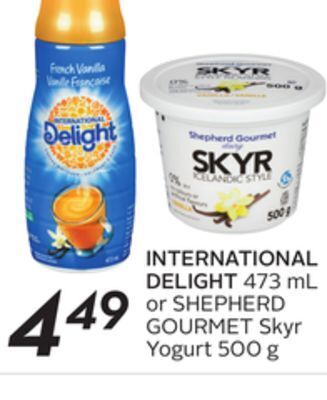 Sobeys International delight offer