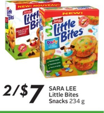 Sobeys Sara lee little bites snacks offer