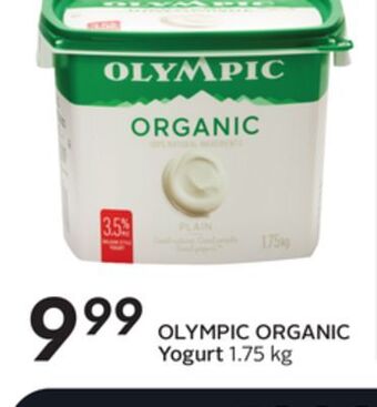 Sobeys Olympic organic yogurt offer