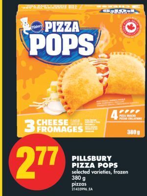 No Frills Pillsbury pizza pops, 380 g offer