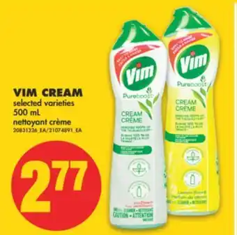 No Frills Vim cream, 500 ml offer