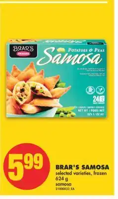 No Frills Brar's samosa, 624 g offer
