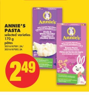 No Frills Annie's pasta, 170 g offer