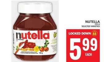 Food Basics Nutella offer