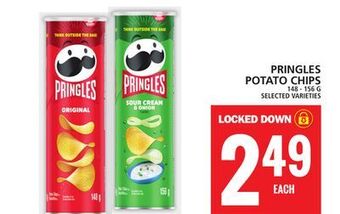 Food Basics Pringles potato chips offer