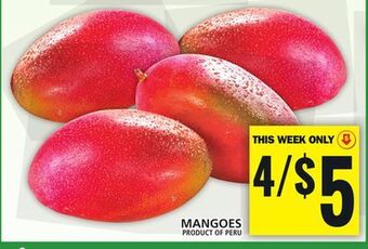 Food Basics Mangoes offer