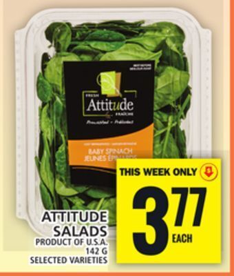 Food Basics Attitude salads offer