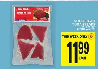 Food Basics Sea delight tuna steaks offer