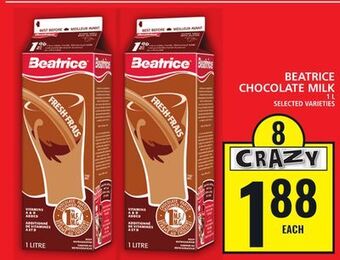 Food Basics Beatrice chocolate milk offer