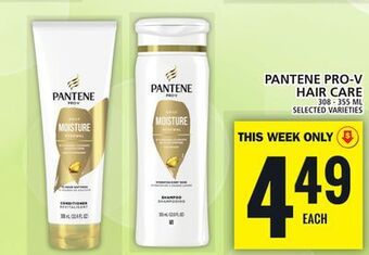 Food Basics Pantene pro-v hair care offer