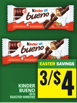 Food Basics Kinder bueno offer