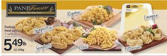 Fortinos Fortinos fresh pasta offer