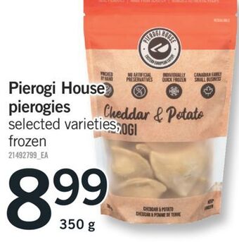 Fortinos Pierogi house pierogies , 350 g offer