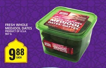 Food Basics Fresh whole medjool dates offer