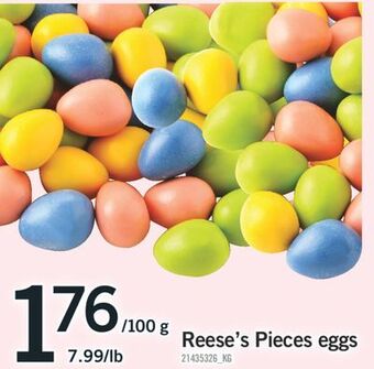 Fortinos Reese's pieces eggs offer