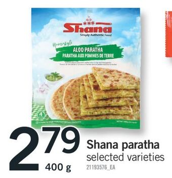 Fortinos Shana paratha, 400 g offer