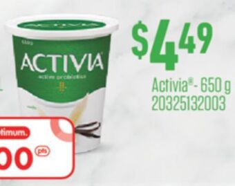 Fortinos Activia®, 650 g offer