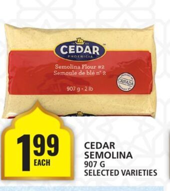 Food Basics Cedar semolina offer