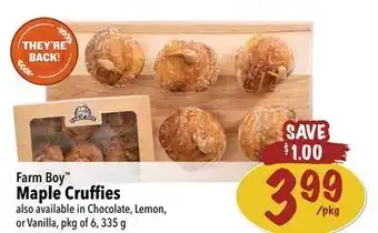 Farm Boy Farm boy™ maple cruffies offer