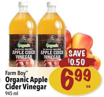 Farm Boy Farm boy™ organic apple cider vinegar offer
