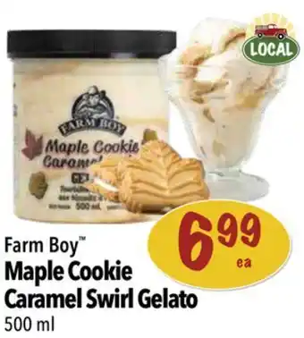 Farm Boy Farm boy™ maple cookie caramel swirl gelato offer