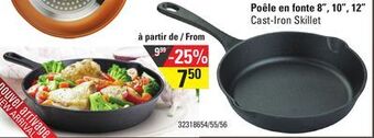 Sushi Shop Cast-iron skillet offer