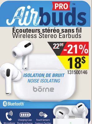Sushi Shop Wireless stereo earbuds offer