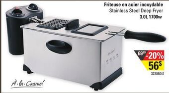 Sushi Shop Stainless steel deep fryer offer