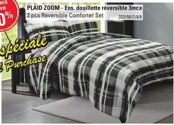Sushi Shop 3 pcs reversible comforter set offer