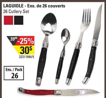 Sushi Shop Laguiole 26 cutlery set offer