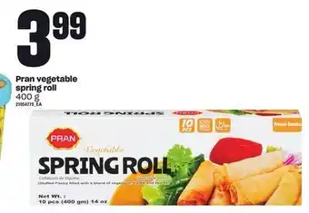 Loblaws Pran vegetable spring roll, 400 g offer