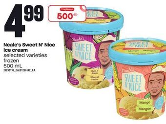 Loblaws Neale's sweet n' nice ice cream, 500 ml offer