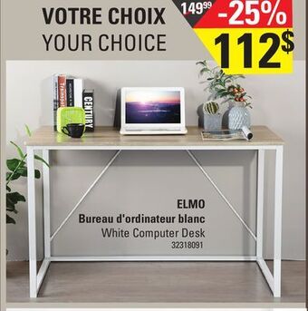 Sushi Shop White computer desk offer