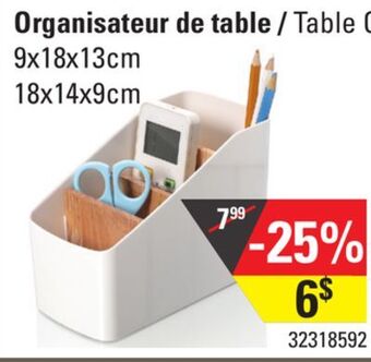 Sushi Shop Table organizer offer