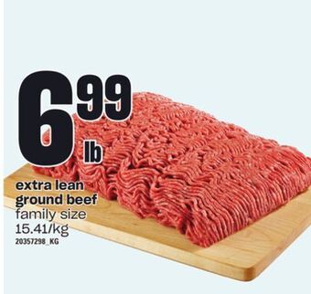 Zehrs Markets Extra lean ground beef offer
