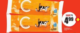 Chalo FreshCo Compliments cheese bars 400 g offer