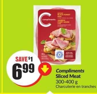 Chalo FreshCo Compliments sliced meat 300-400 g offer