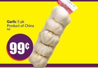 Chalo FreshCo Garlic 5 pk product of china offer