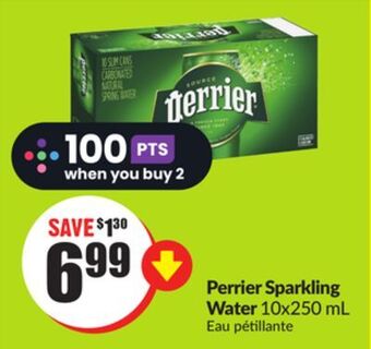 Chalo FreshCo Perrier sparkling water 10x250 ml offer