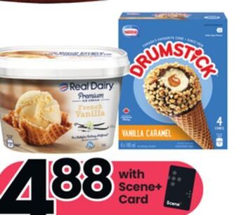 Chalo FreshCo Nestlé frozen dessert or real dairy ice cream 1.5 l or novelties 4-10 pk offer