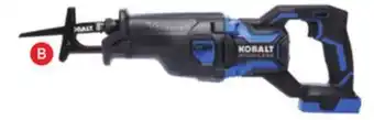 RONA Kobalt brushless reciprocating saw offer