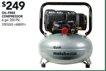 RONA Metabo hpt oil-free compressor offer