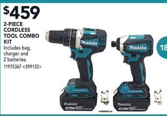 RONA Makita 2-piece cordless tool combo kit offer