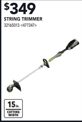 RONA Ego string trimmer offer